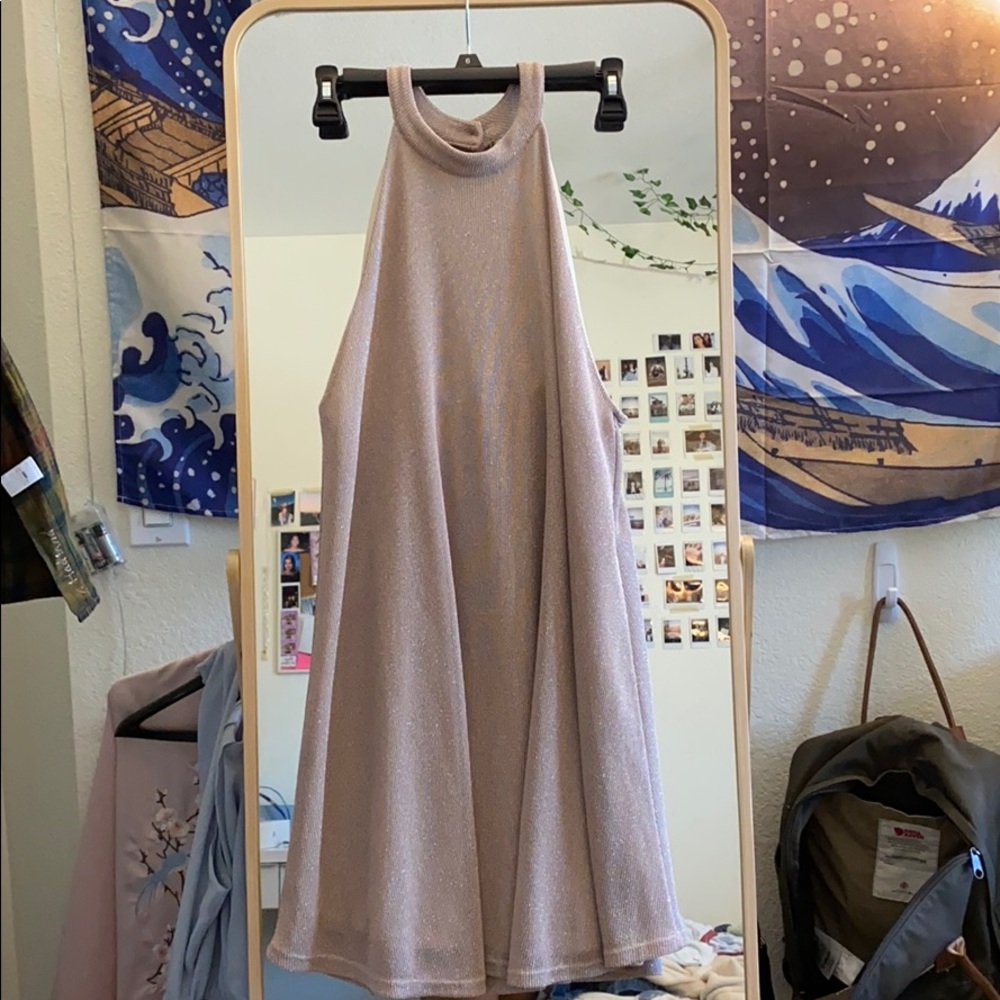 Sparkly Halter dress